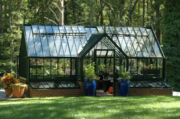English Alitex Greenhouse/Conservatory. Water, electrical, stereo sound system.